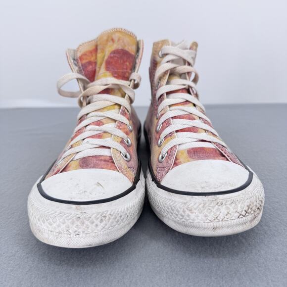 Converse Chuck Taylor All Star Pizza High Top Shoes M 7 Womens 9 Pepperoni Print main image 6